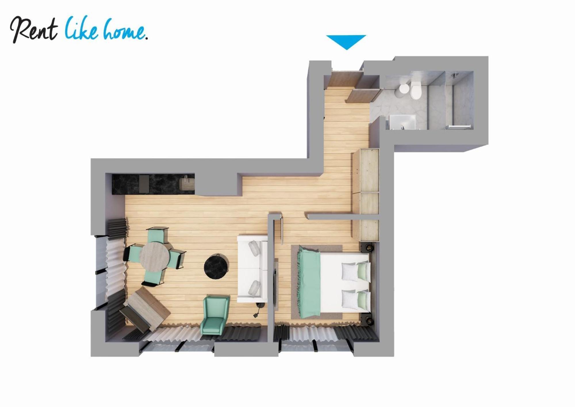 Apartamenty Deo Plaza By Rent Like Home Danzig Exterior foto
